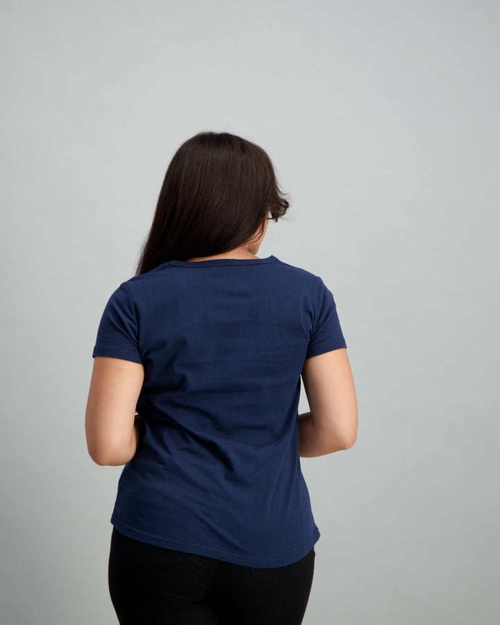 Ladies Imperfect T-Shirt - Navy