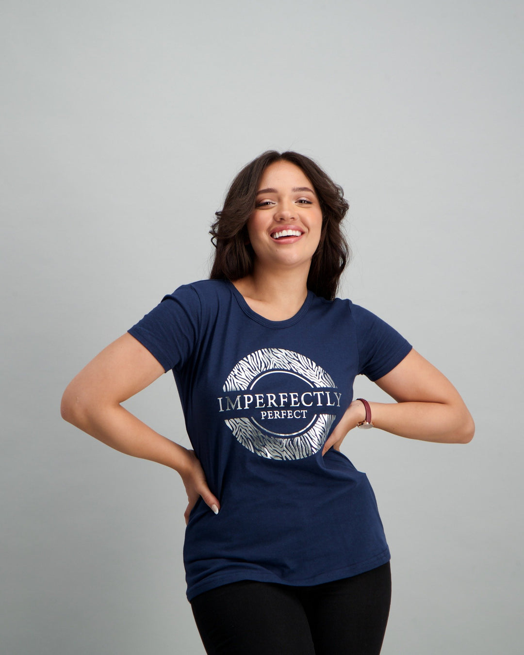 Ladies Imperfect T-Shirt - Navy