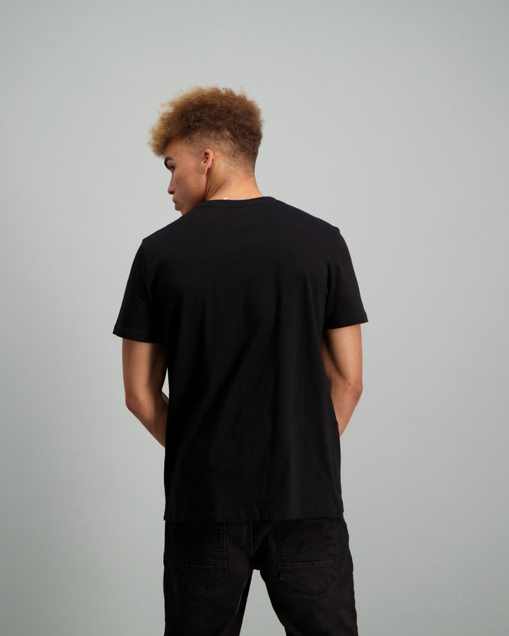 Men's Speed Tiger Print T-Shirt - Black