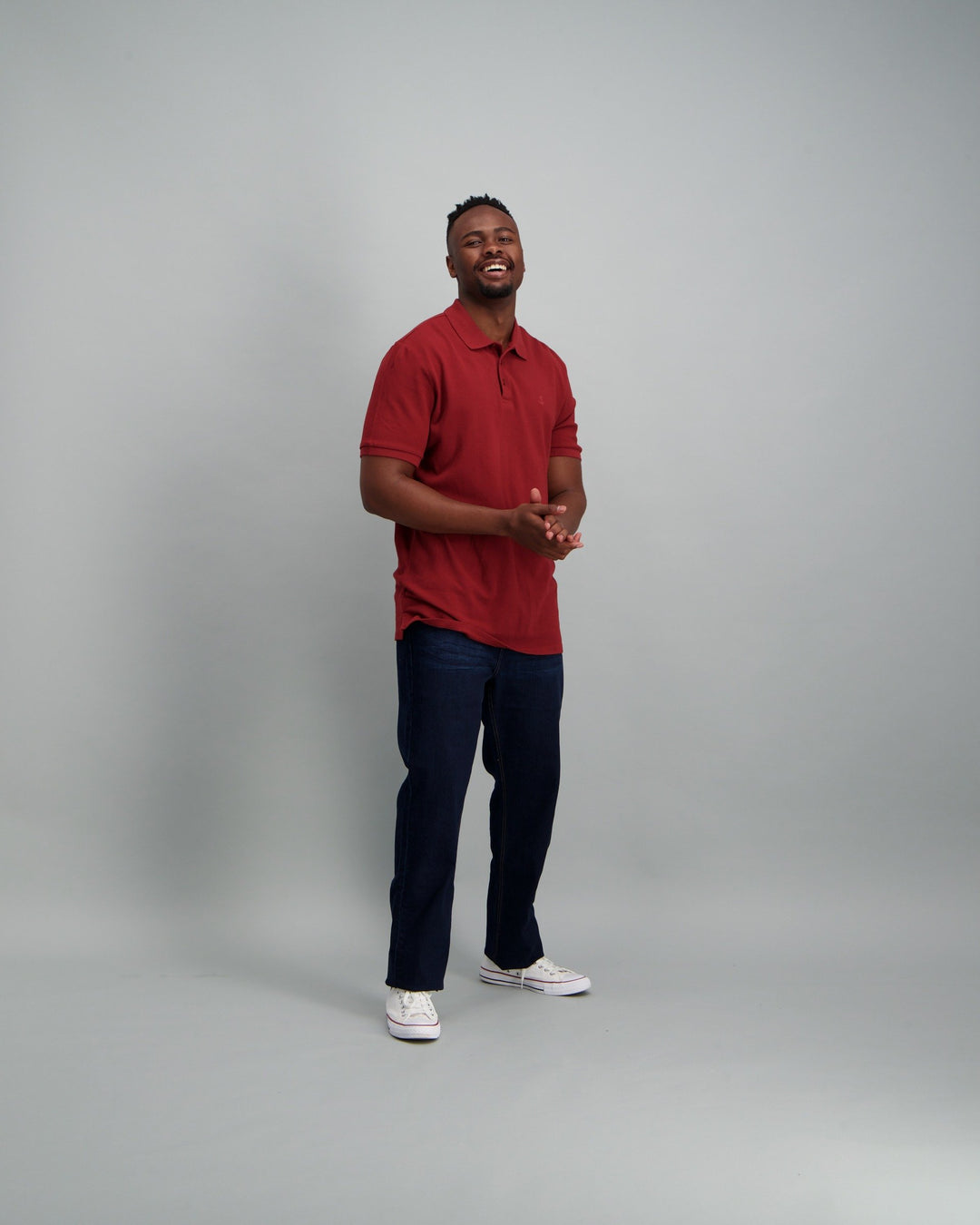 Mens - Basic Golfer Tex - Burgundy