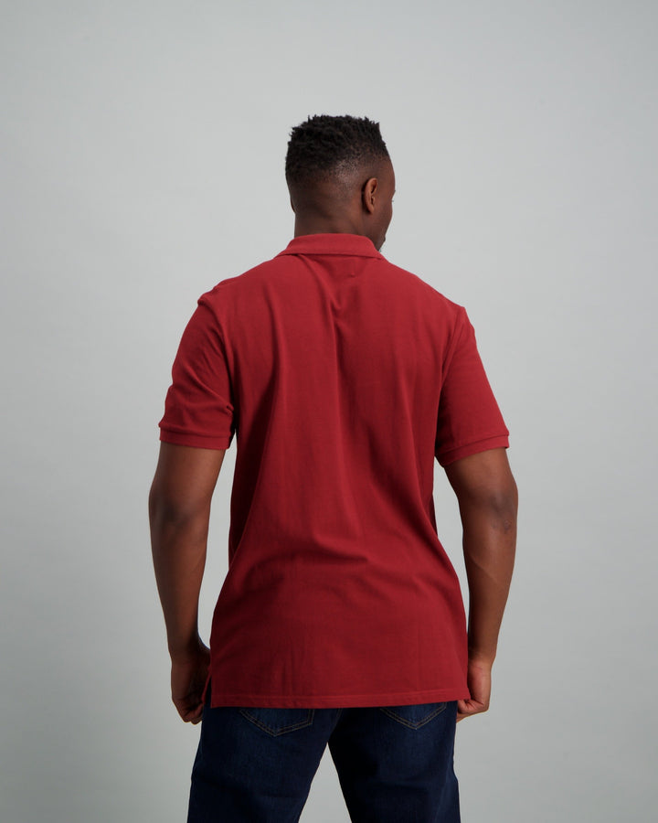 Mens - Basic Golfer Tex - Burgundy
