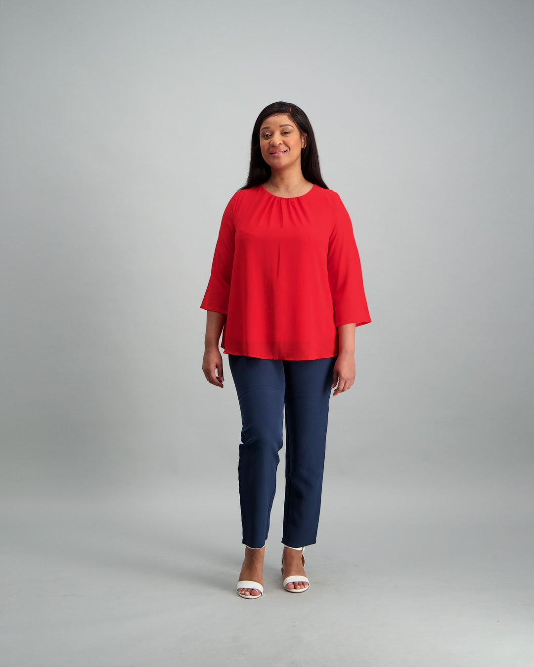 Ladies-Pleated Blouse