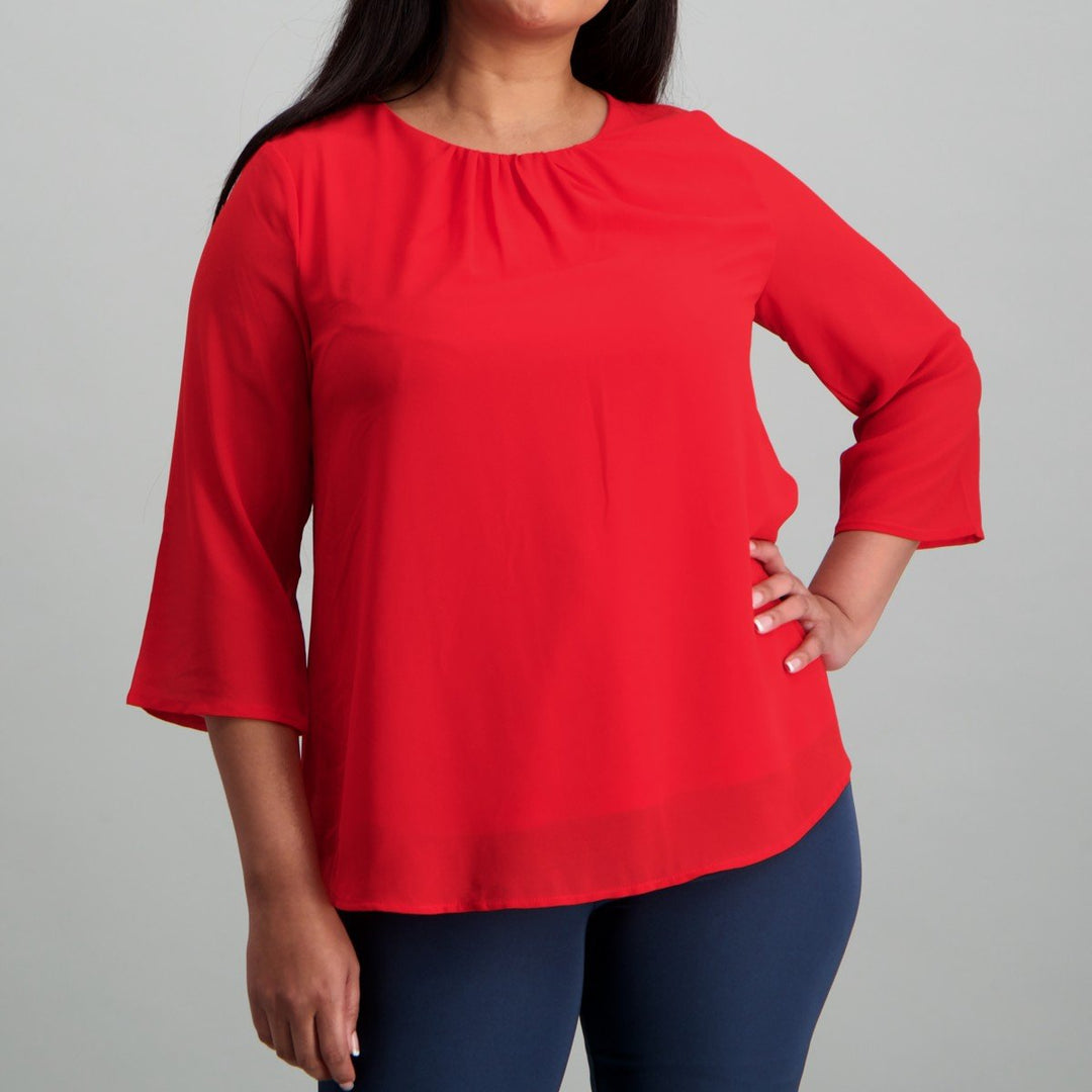 Ladies-Pleated Blouse