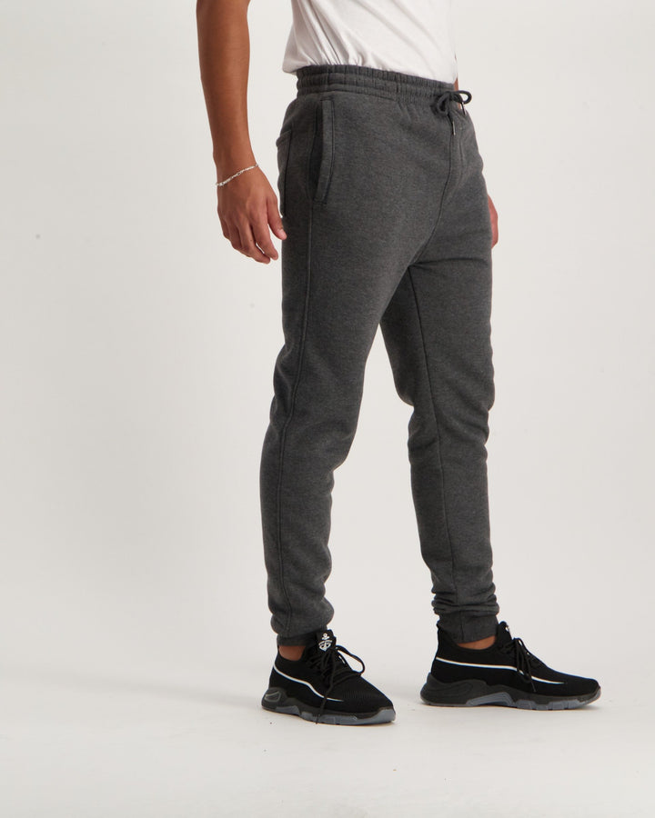 Men's Zoo York Fleece Bottoms Charcoal Melange