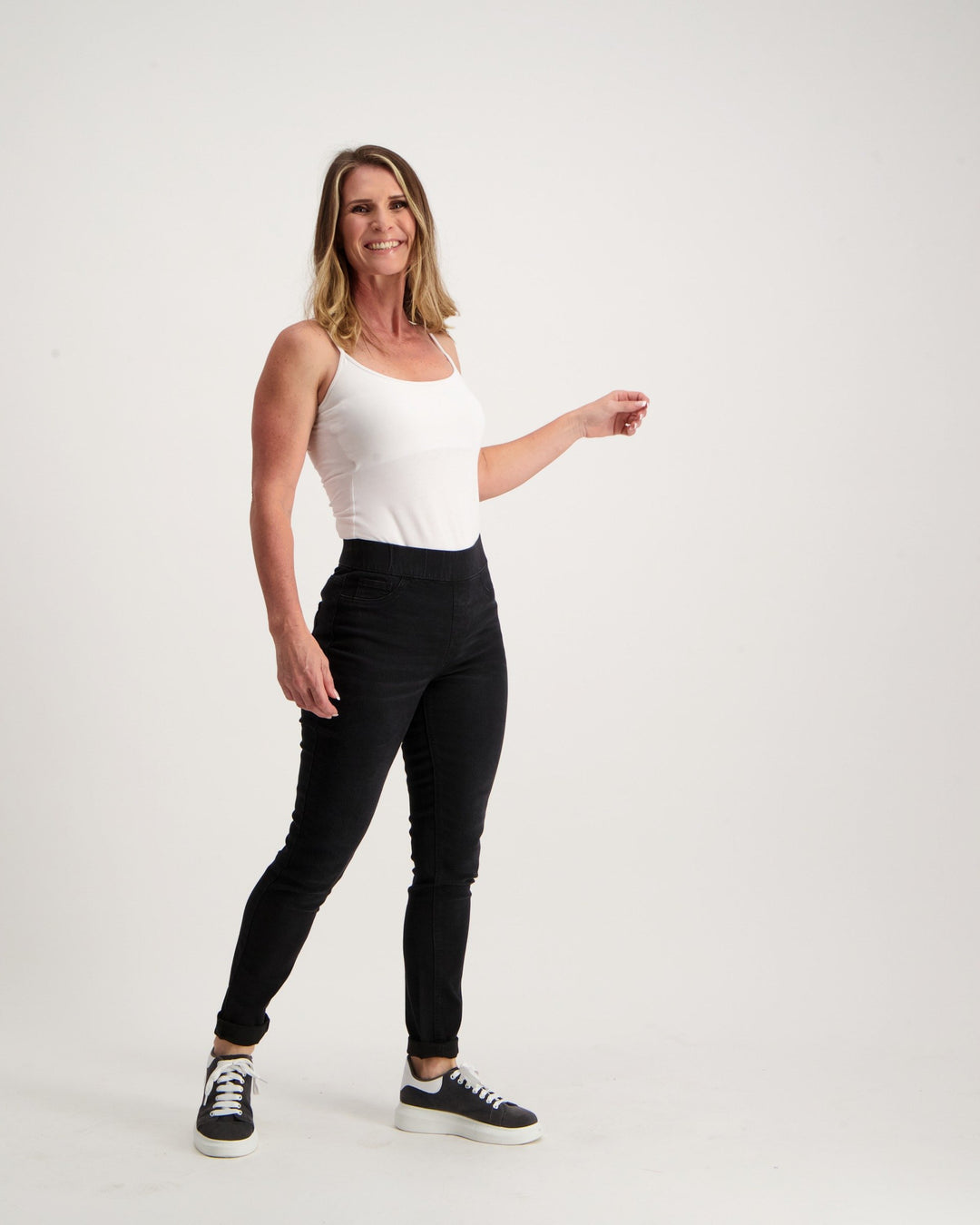 Ladies-Denim Leggings