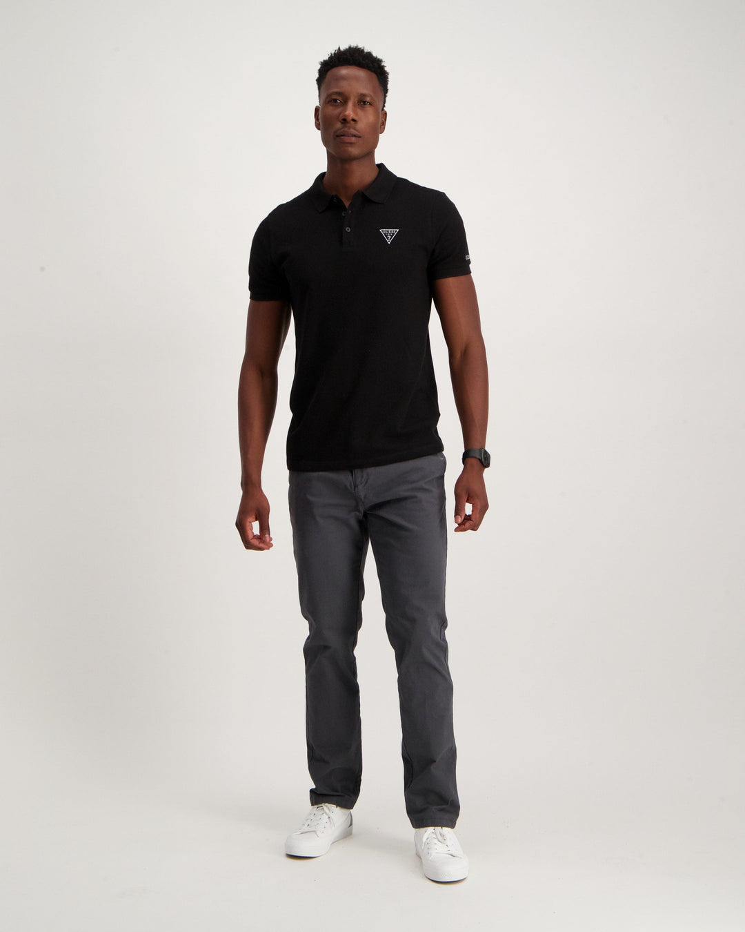 Mens - Golfer Shirt - Black