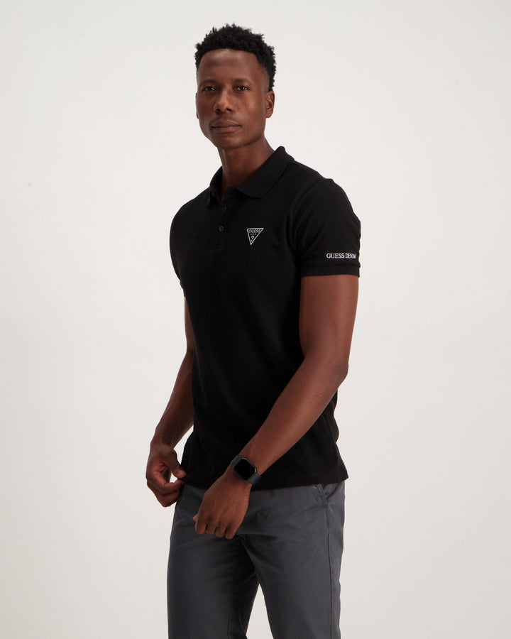 Mens - Golfer Shirt - Black