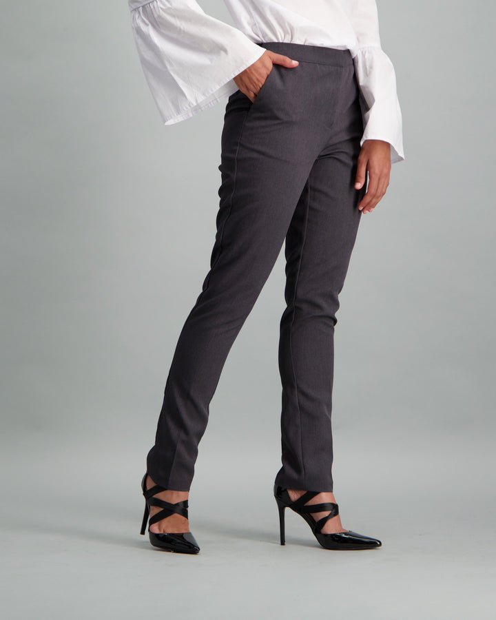 Ladies-Elastic Waist Pant Black