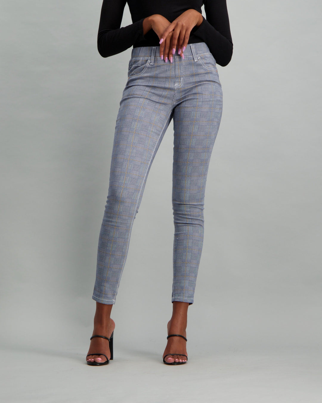 Ladies Check Jegging