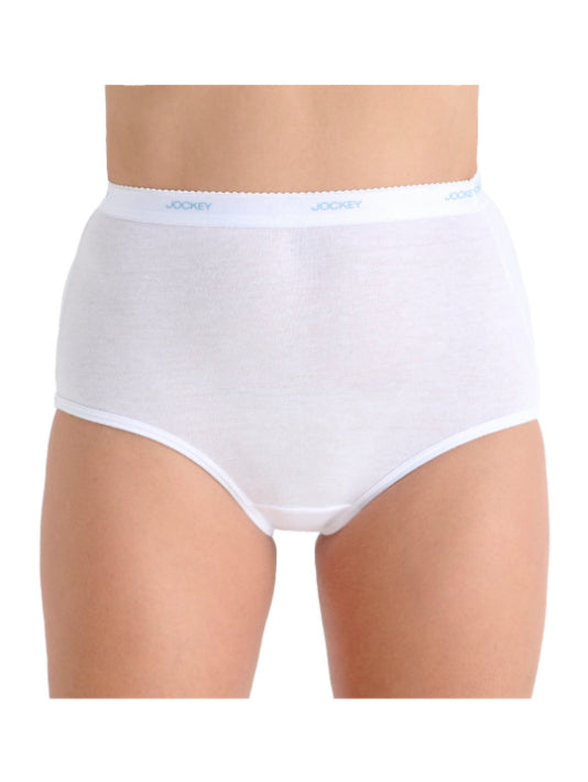 5 Pack Classic Cotton Brief Panties - Orchid/Stripe/Pink