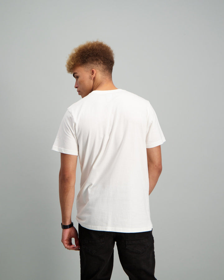 Men's Born Ride Print T-Shirt White