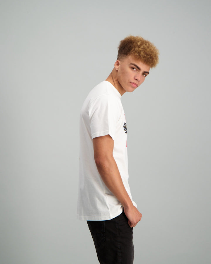 Men's Born Ride Print T-Shirt White