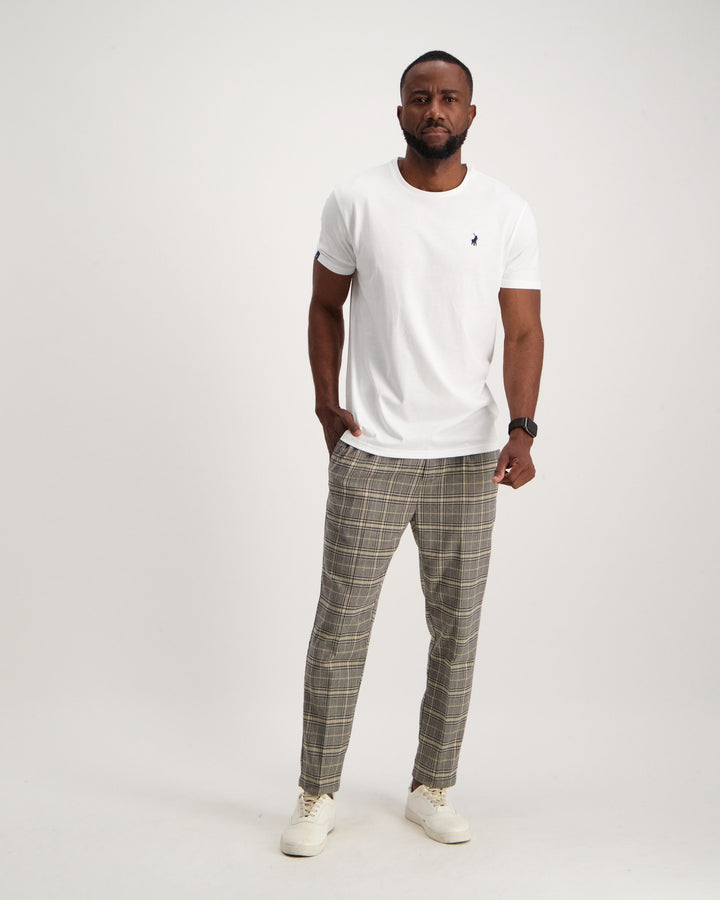 Men's Crew Neck T-Shirt - White