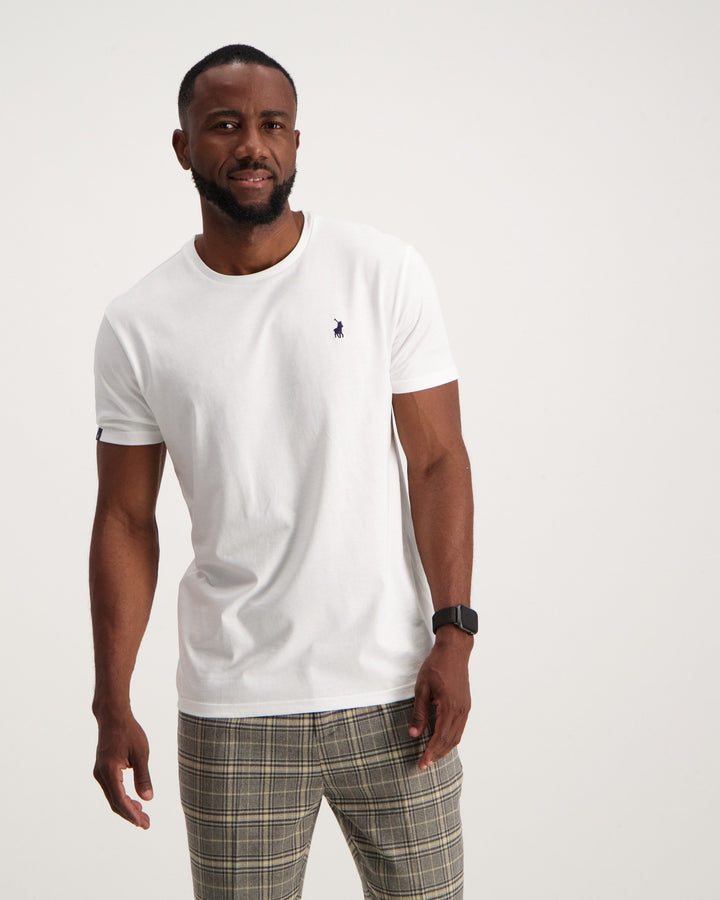 Men's Crew Neck T-Shirt - White