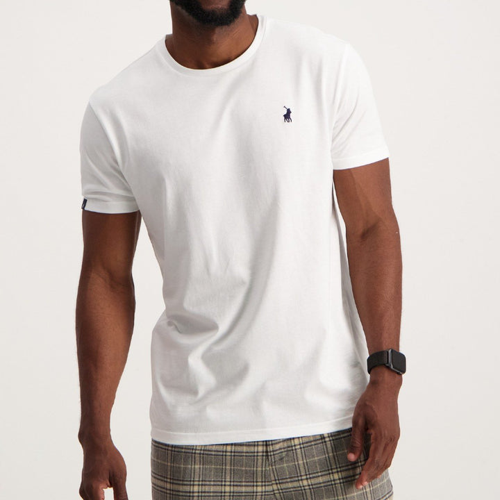 Men's Crew Neck T-Shirt - White