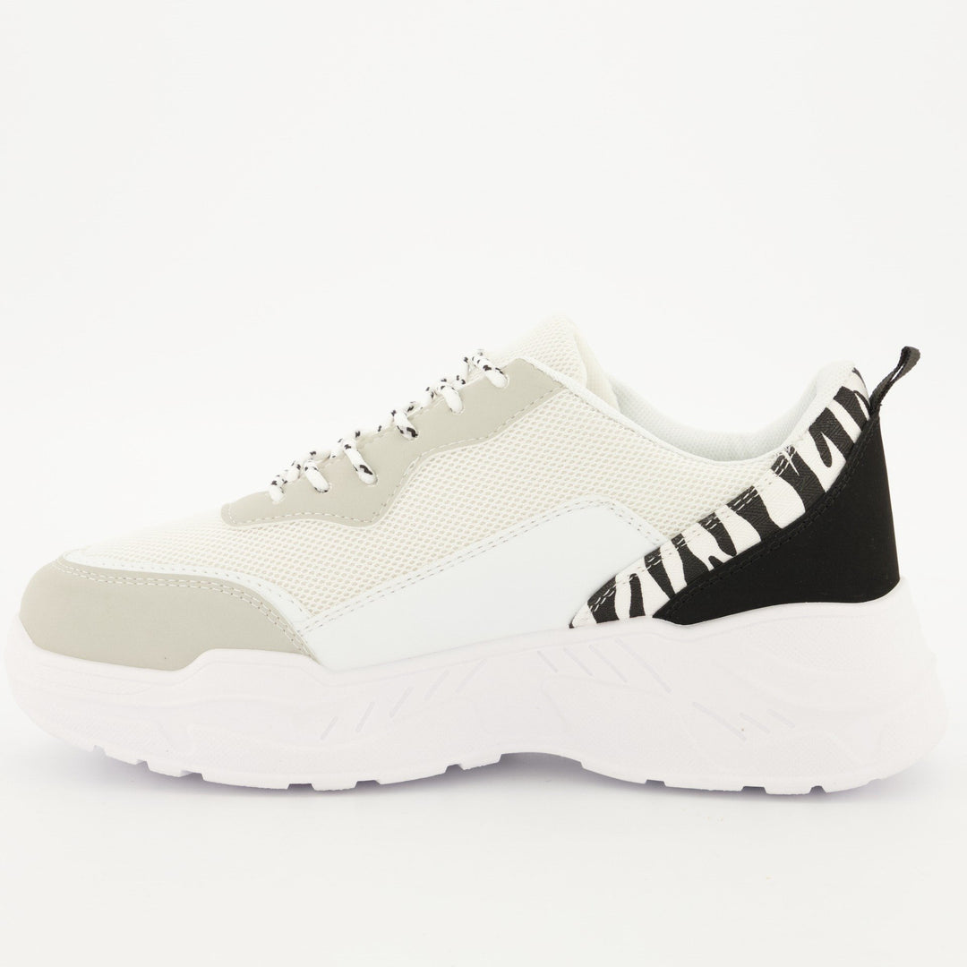 Ladies Multi-Coloured Printed Sneaker