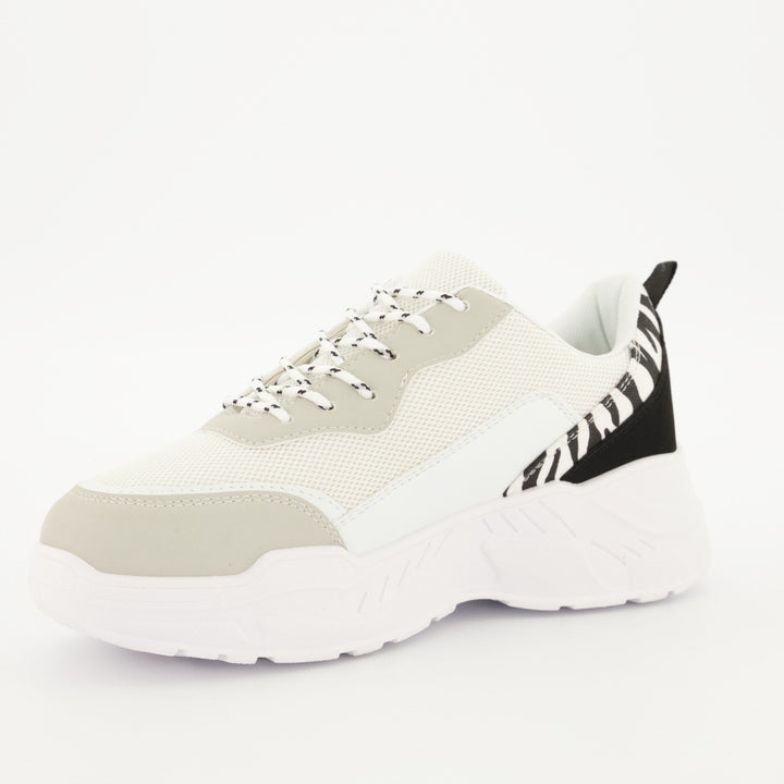 Ladies Multi-Coloured Printed Sneaker