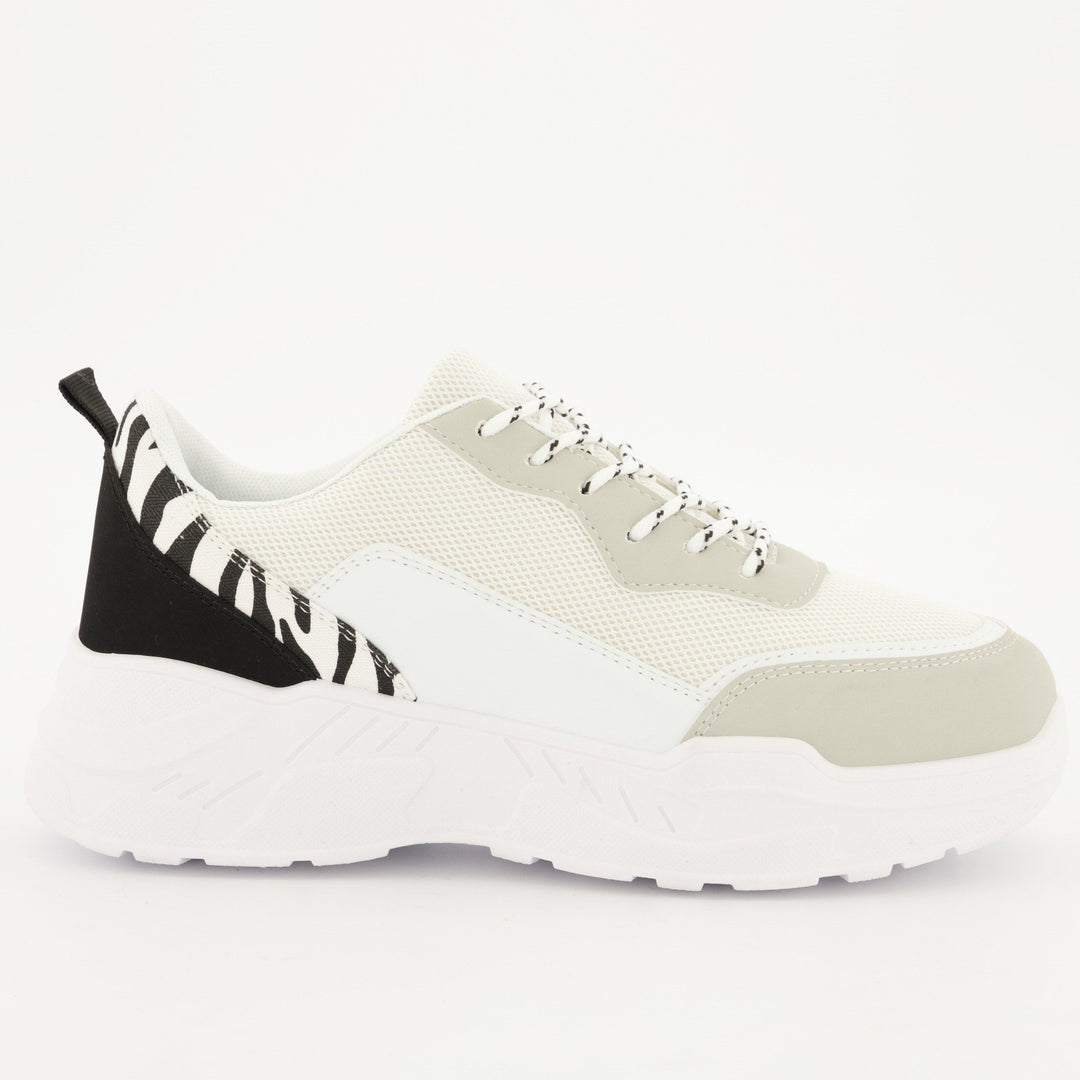 Ladies Multi-Coloured Printed Sneaker