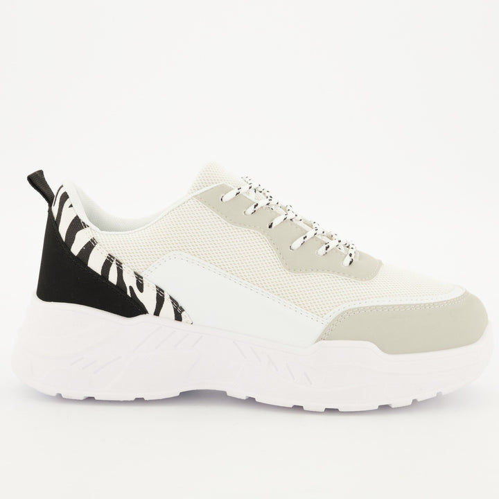 Ladies Multi-Coloured Printed Sneaker