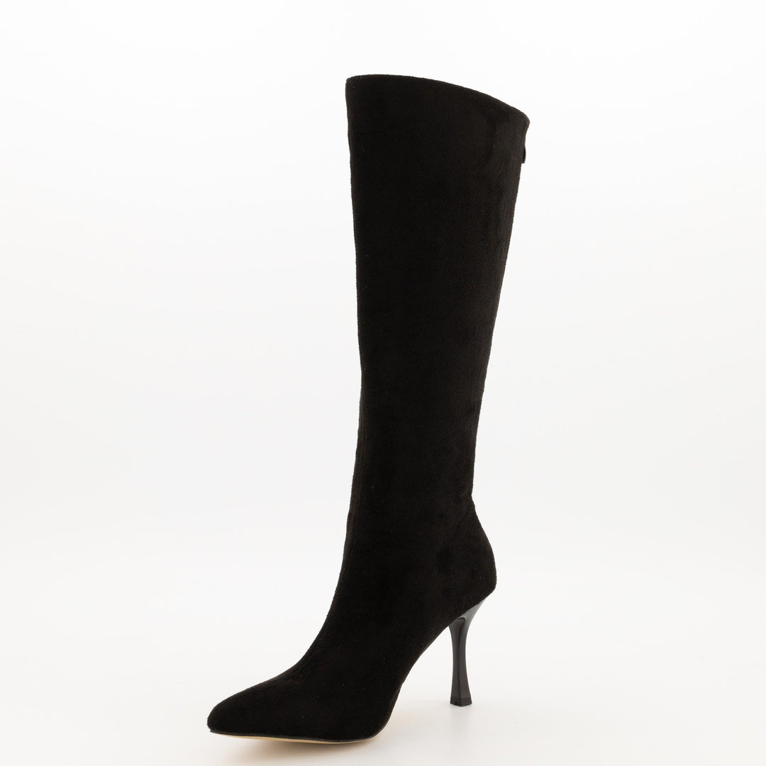 Ladies-Modern Long Low Heel Boot