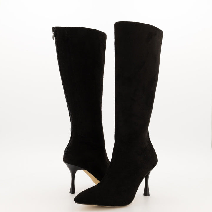 Ladies-Modern Long Low Heel Boot