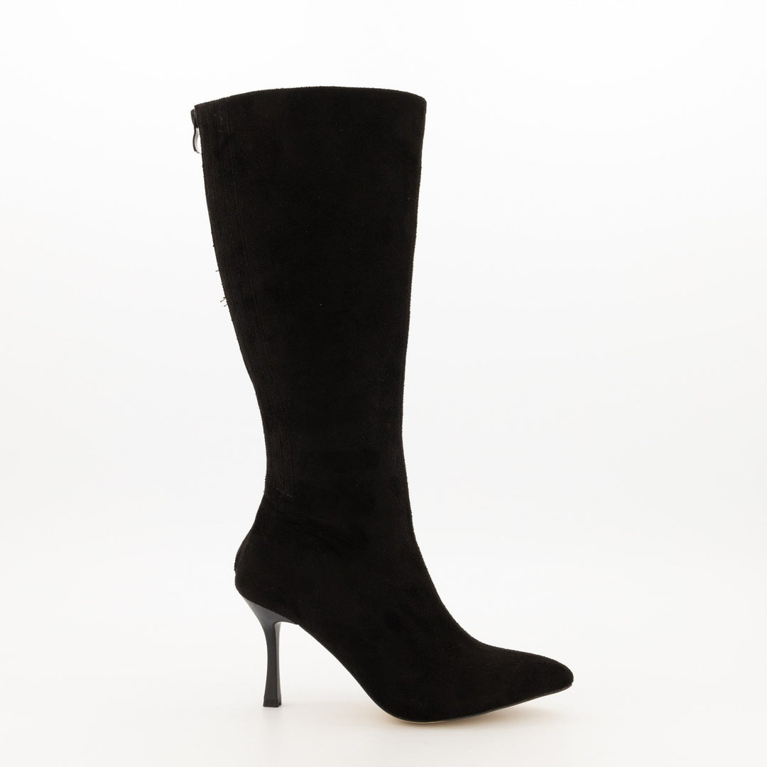 Ladies-Modern Long Low Heel Boot