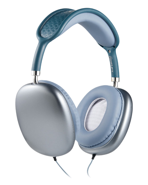 Zenith Series Aux Headphones Blue
