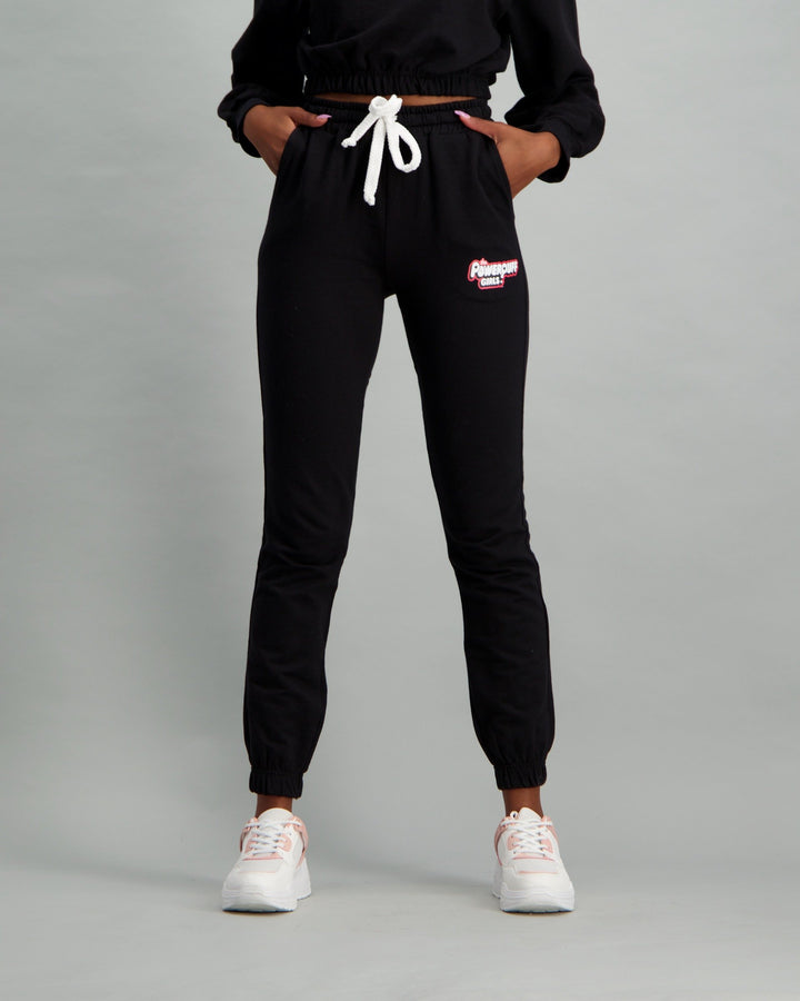 Ladies Power Puff Jogger - Black
