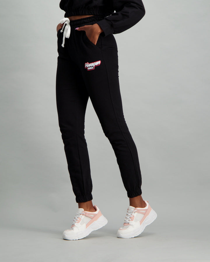 Ladies Power Puff Jogger - Black