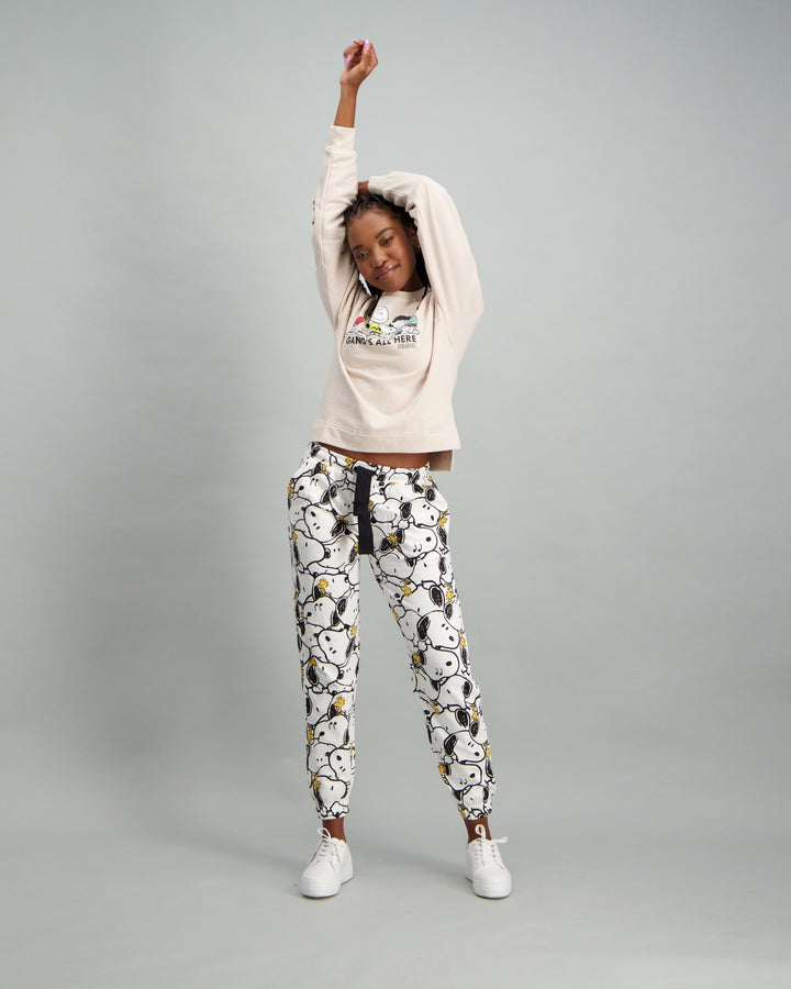 Ladies-Snoopy Jogger