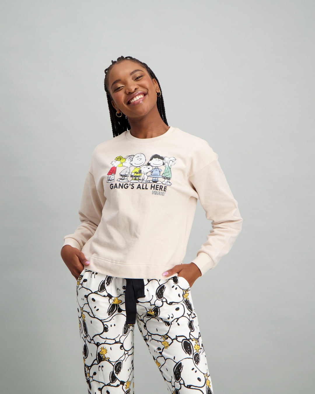Ladies-Snoopy Pullover