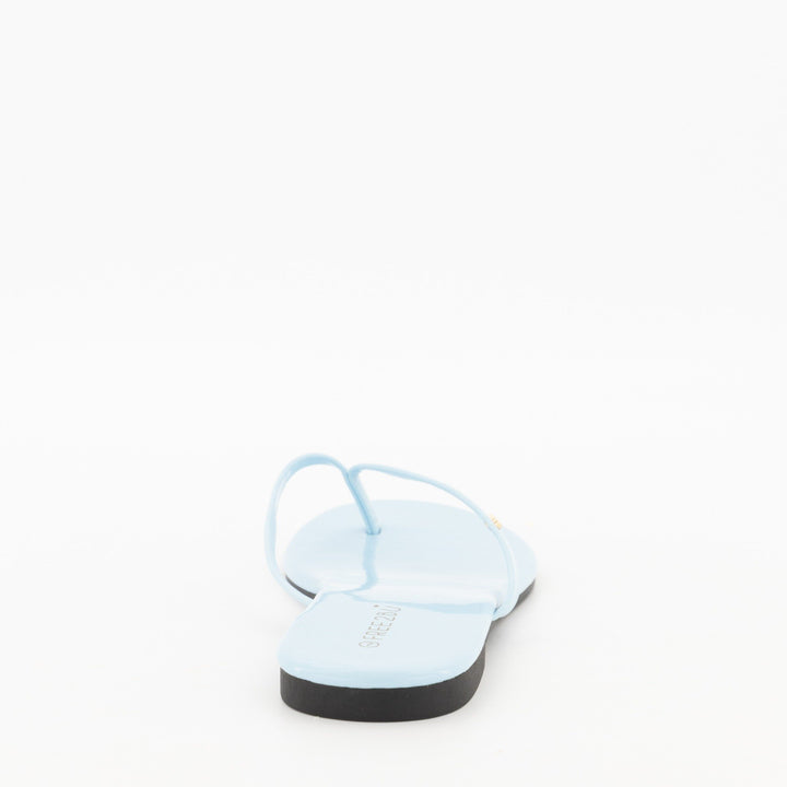 Ladies-Thong Sandal - Light Blue