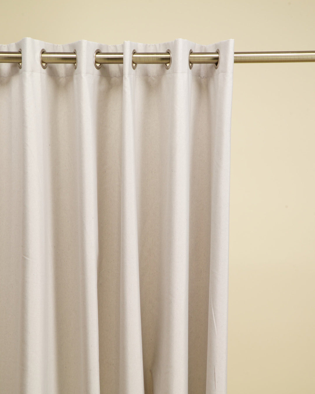 Heavy Textured Curtain - Eyelet Lined Extra Length - 145 X 250 CM