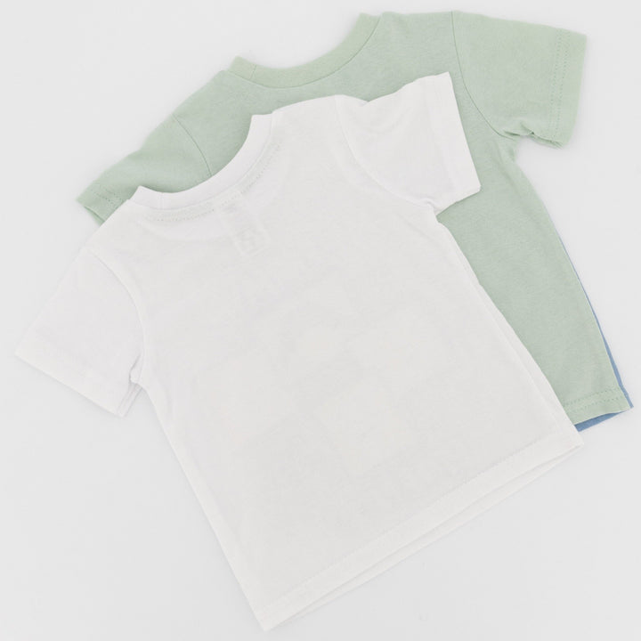 Baby Boy 2 Pack Farm Animal Top - Mint