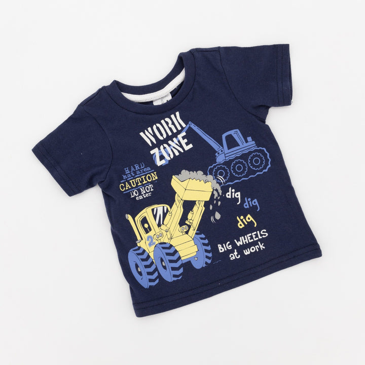 Baby Boys 2 Pack Dig It Tee