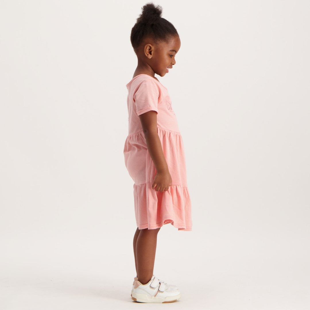 Pre-Girls Tiered Dress - Pink