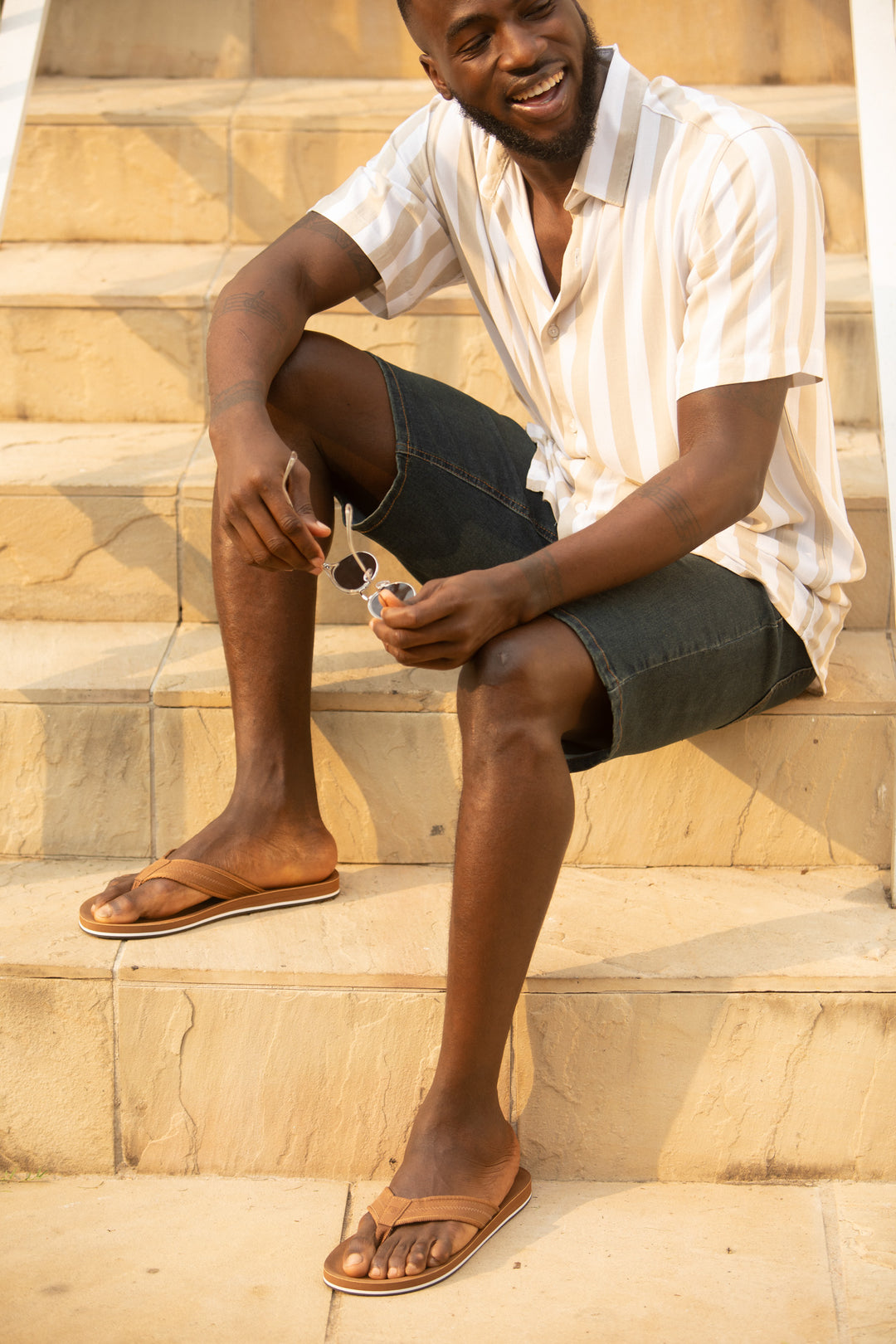 Pu Upper Wide Vamp - Tan