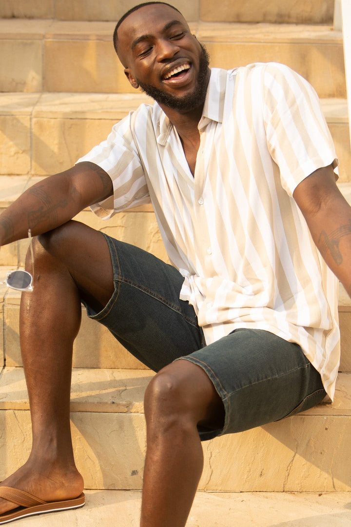 Dark Tint Denim Short - Dark Wash