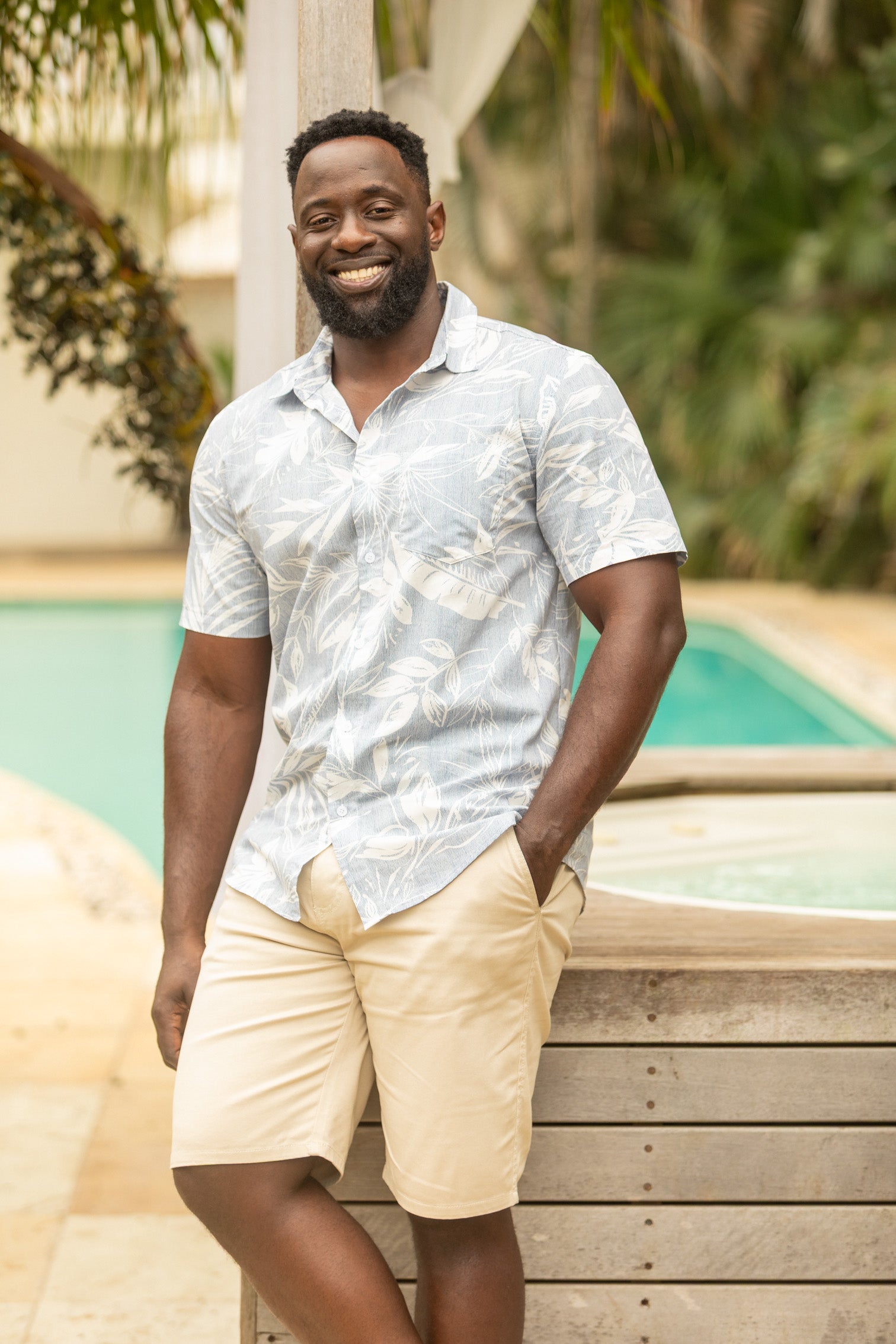 Mens Plain Chino Short - Stone – Edgars