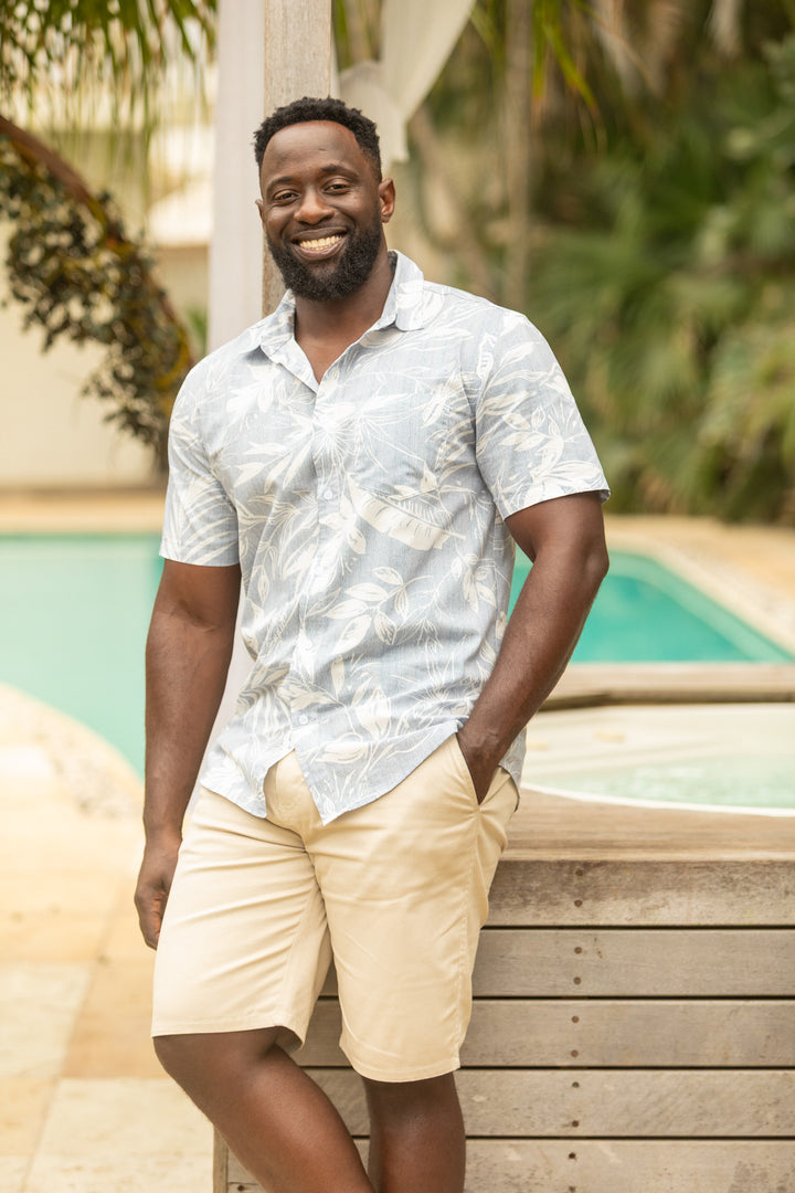 Plain Chino Short - Stone