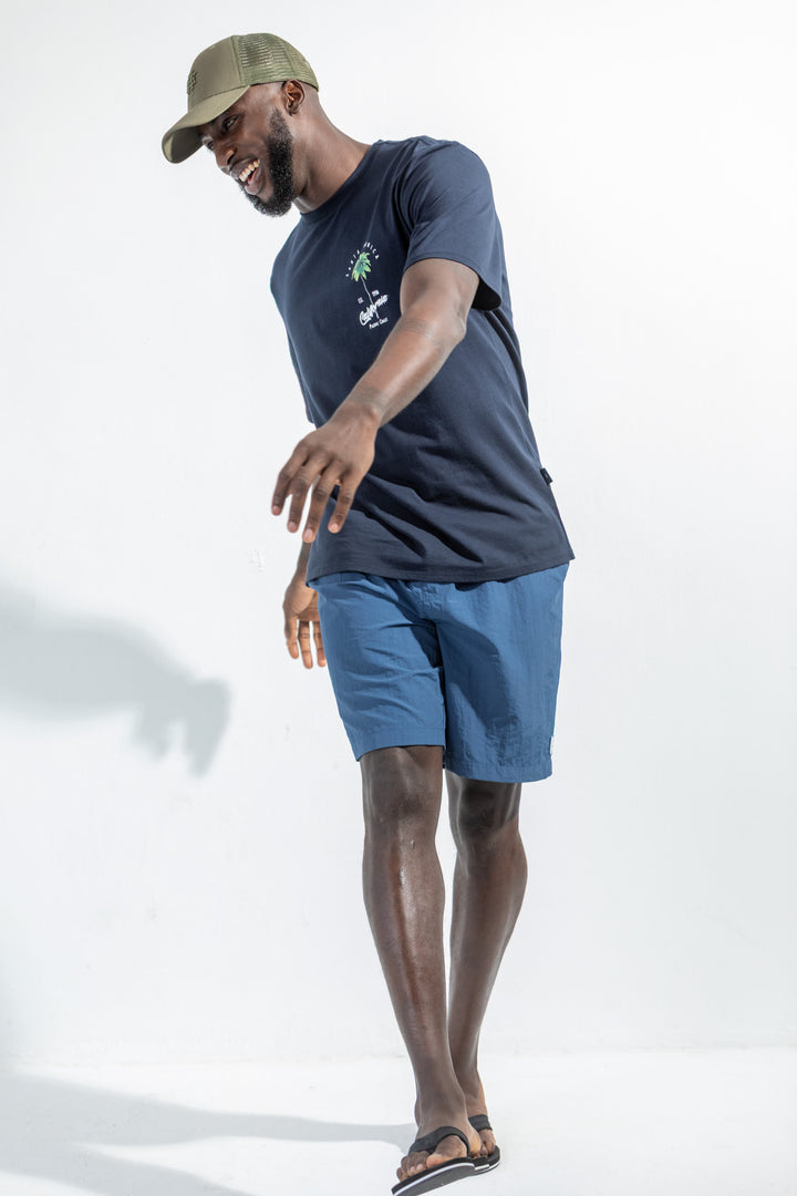 Plain Swim Short - Steel Blue