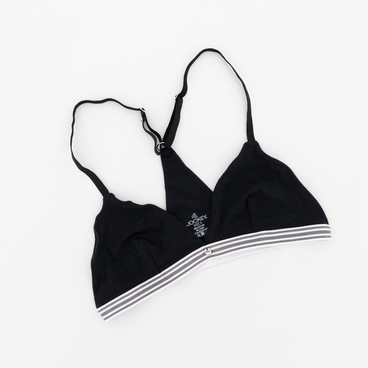 Ladies Triangle Bra - Black