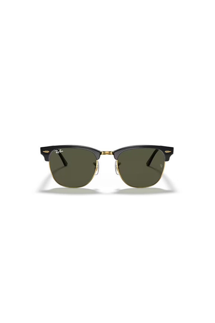 Rb3016 51 Clubmaster Sunglasses - Black