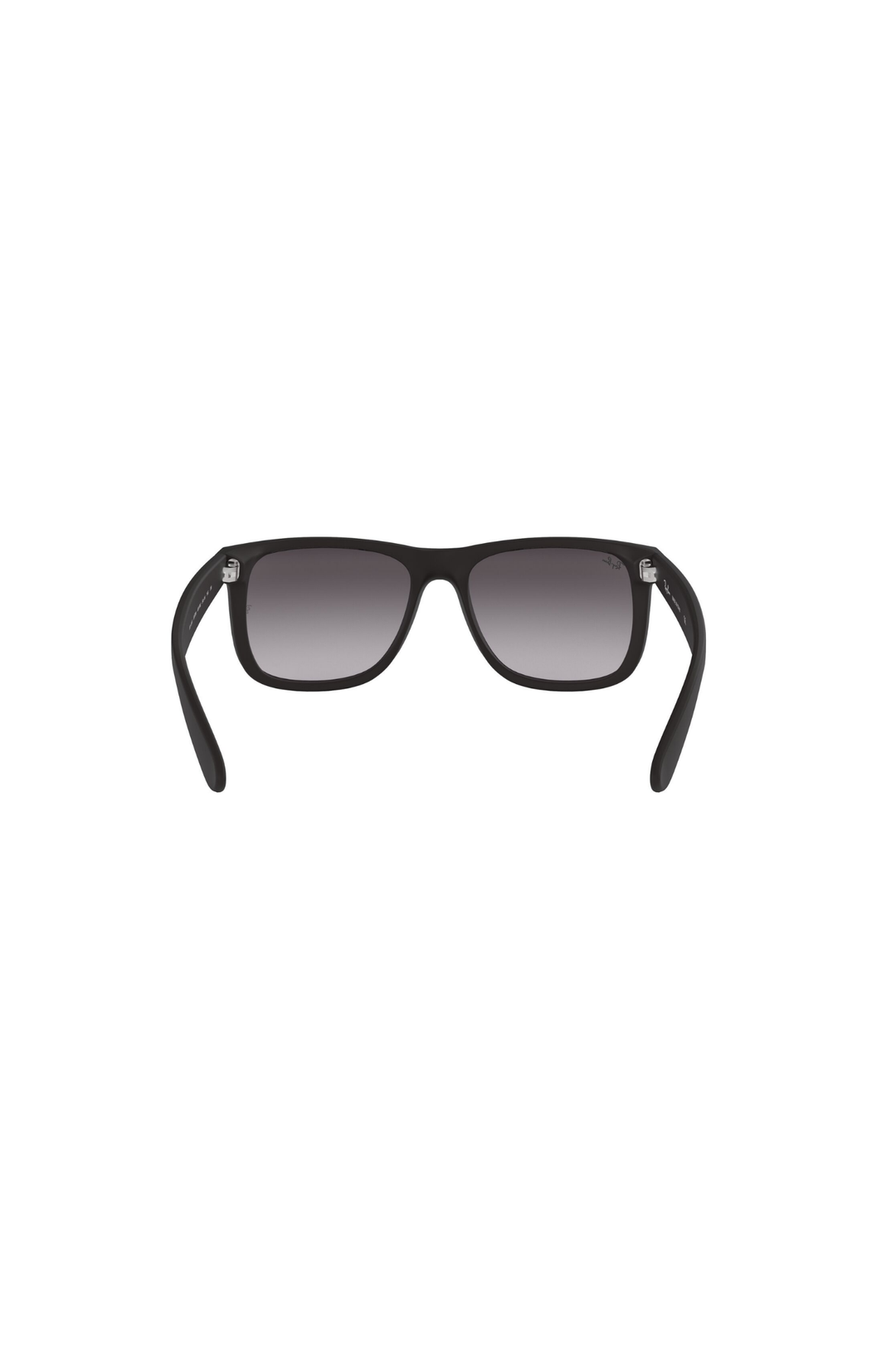 54 Justin  Black Grey Gradient Sunglasses - Silver