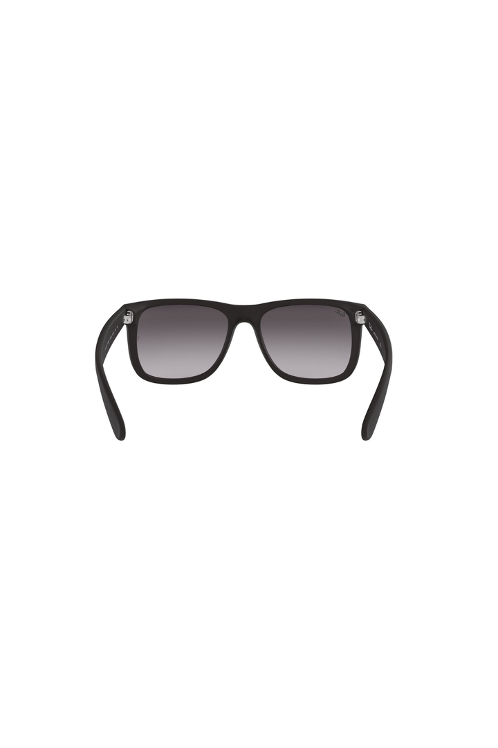 54 Justin  Black Grey Gradient Sunglasses - Silver