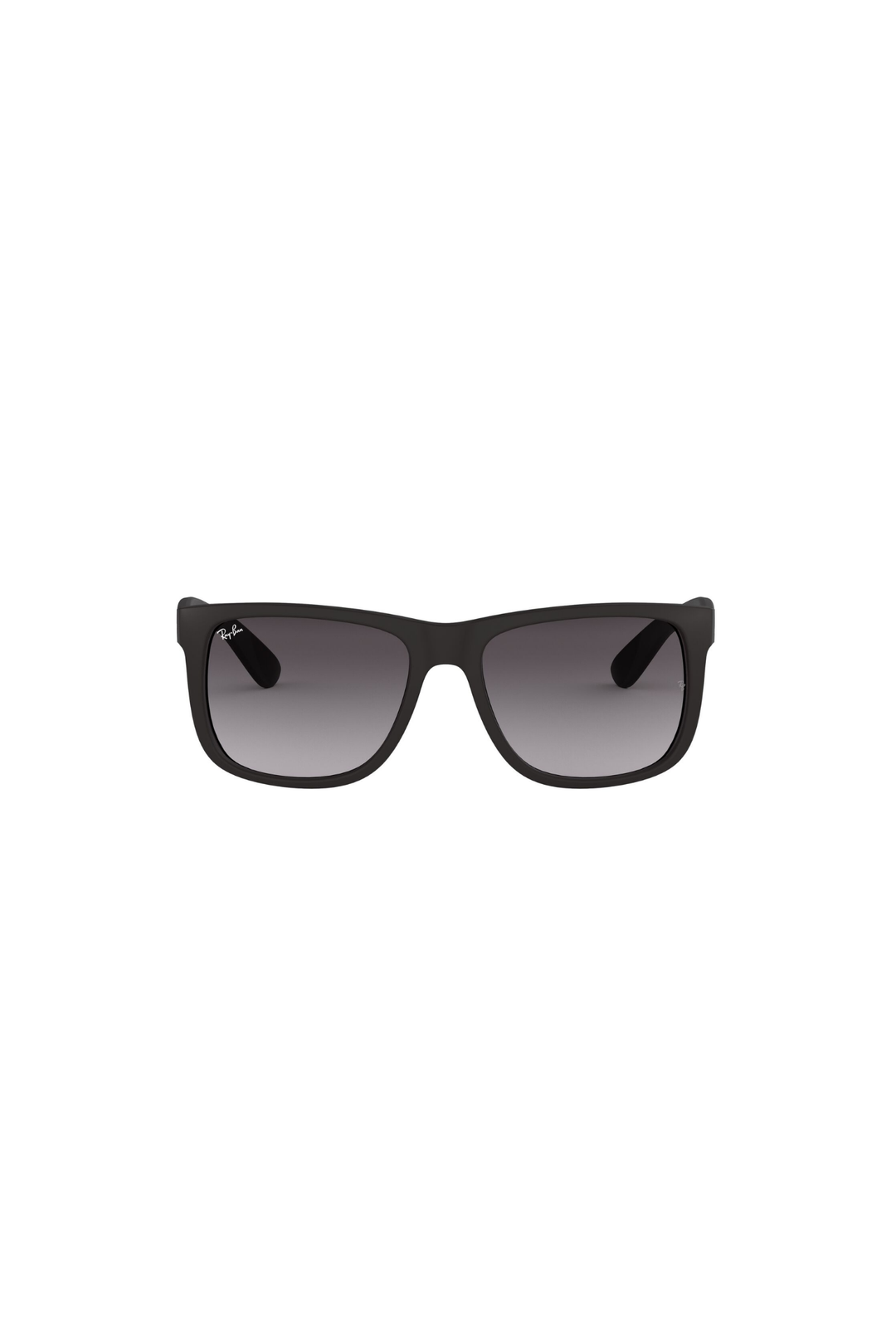 54 Justin  Black Grey Gradient Sunglasses - Silver
