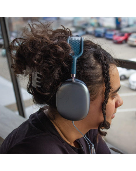 Zenith Series Aux Headphones Blue