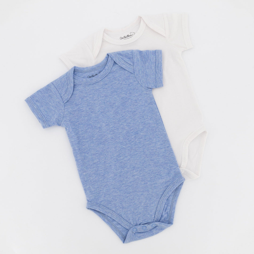 Baby Boys Pack Short Sleeve Vest Navy – Edgars - Main Image