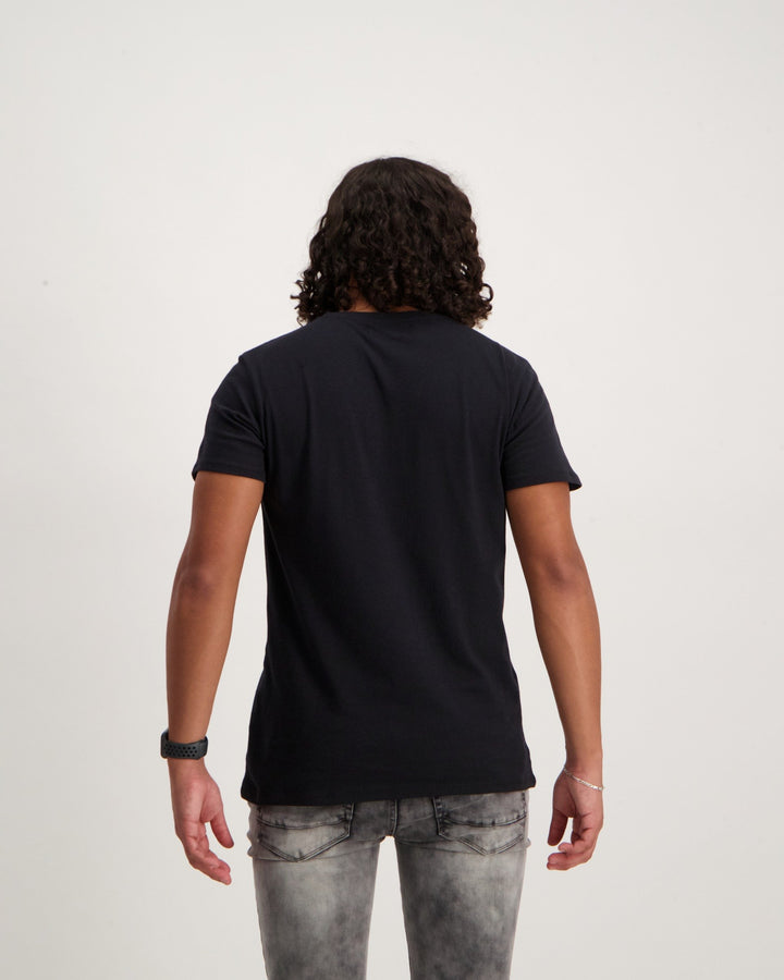 Men's Short Sleeve  Basic Print T-Shirt