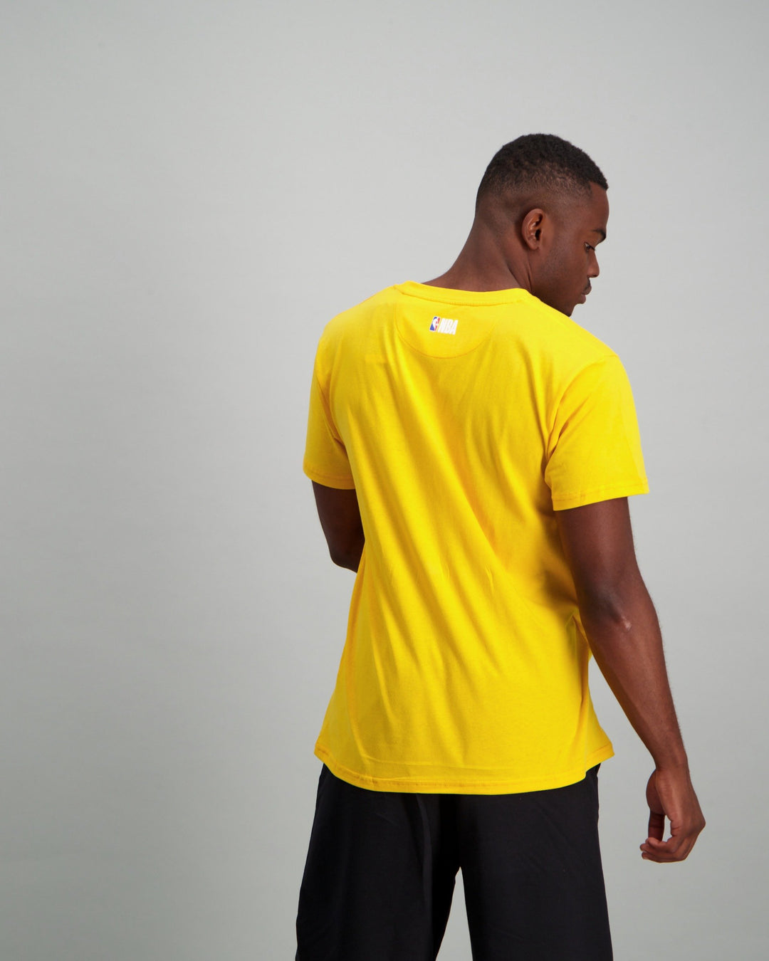 Men's Icon Lakers Straight Hem Printed T-Shirt - Cotton